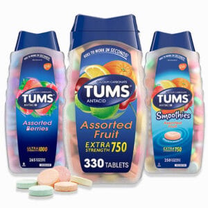 천연소화제 텀스 TUMS  265정 250정