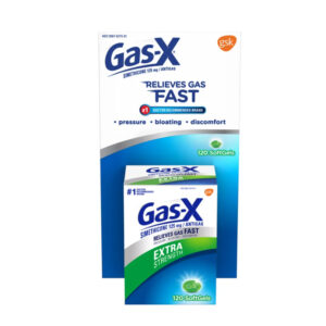 Gas X 가스제거제 엑스트라 스트렝스 120정